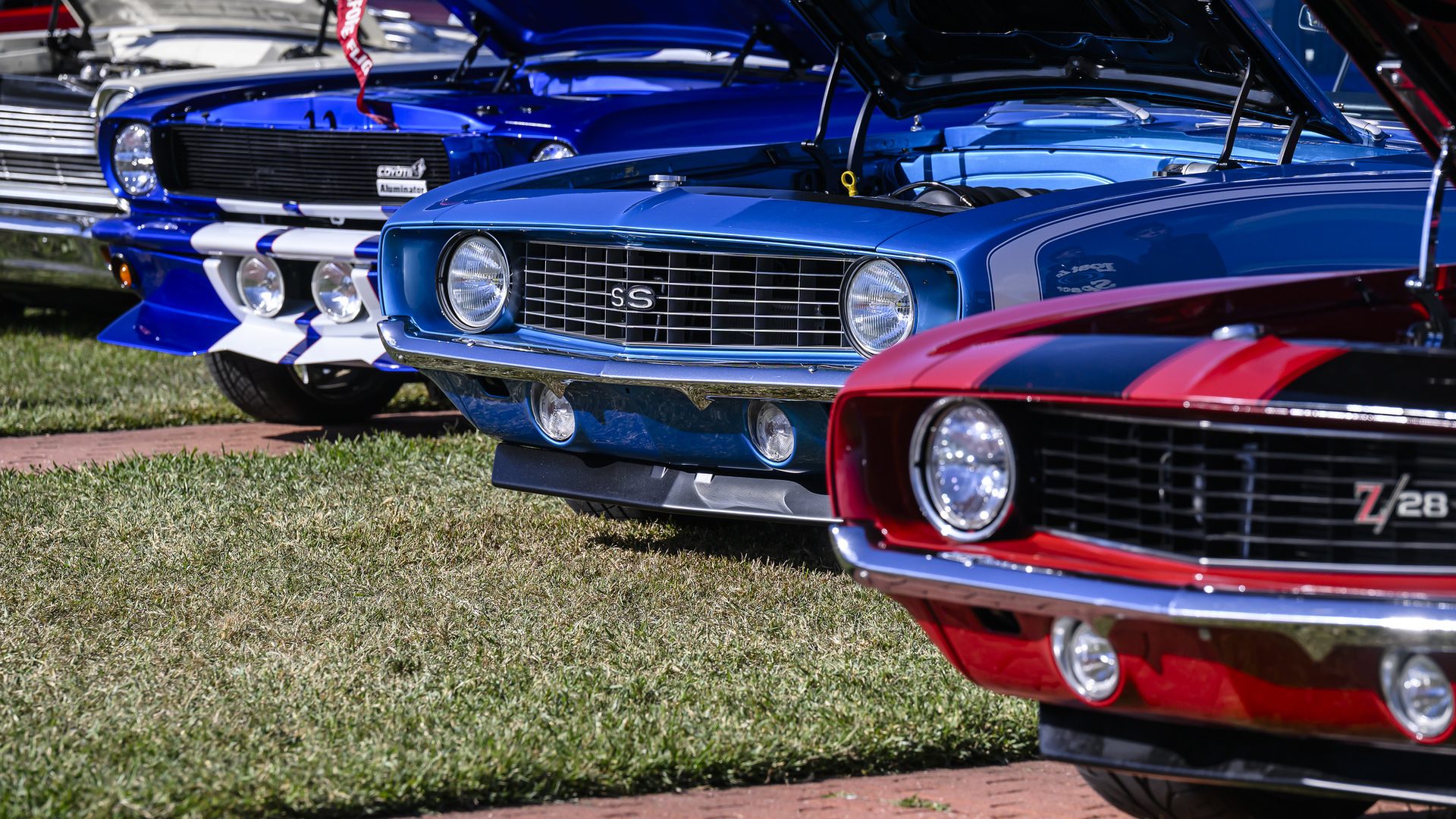 Show cars at the Daytona Turkey Run®