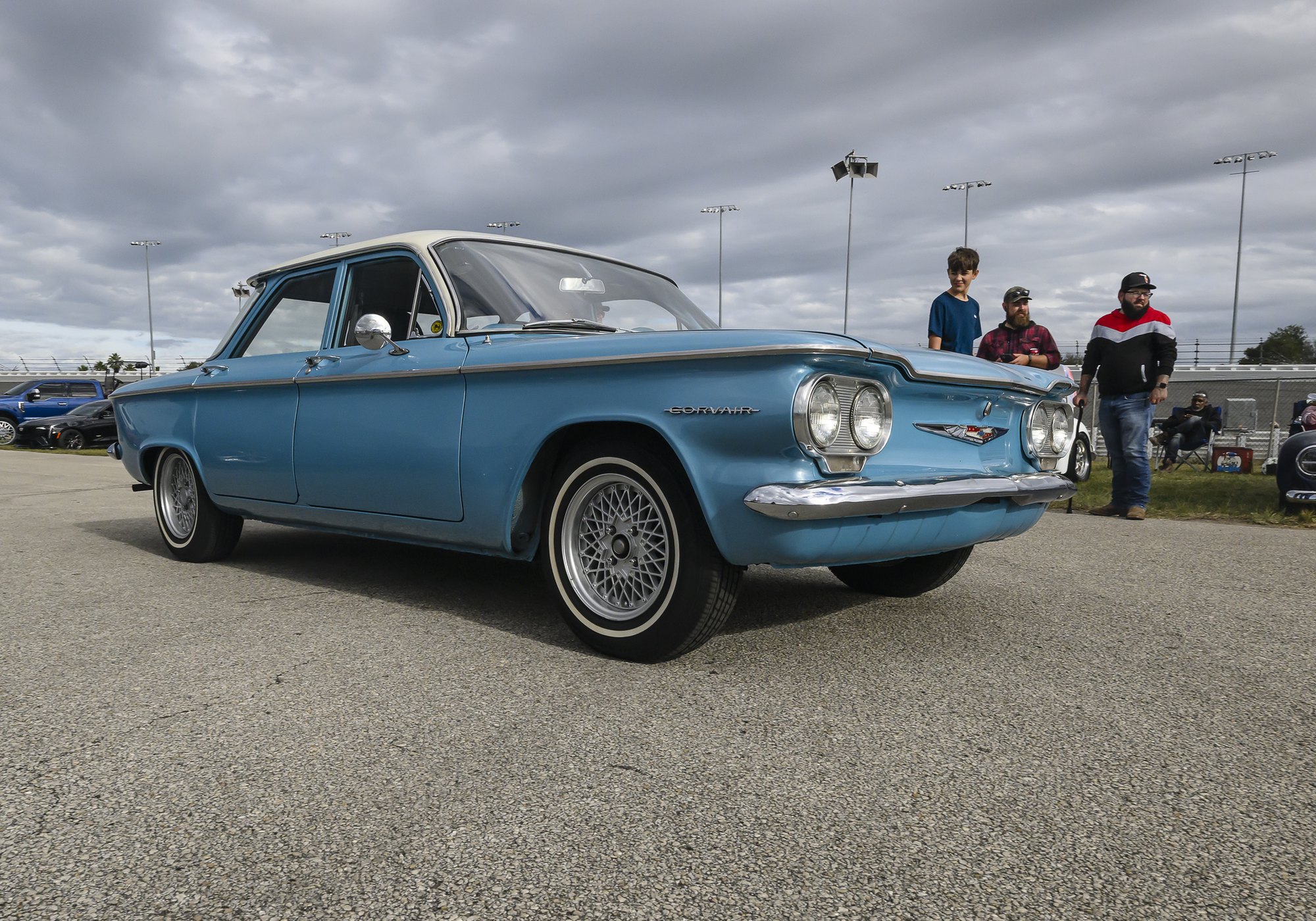 Show cars at the Daytona Turkey Run®